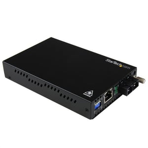 StarTech ET91000SC2 2000 Mbit/s 850 nm Multifunction Network Converter, Black