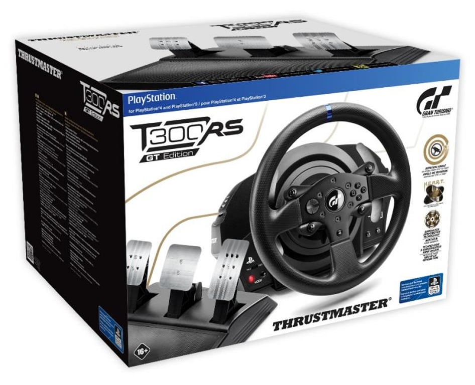 Thrustmaster T300 RS GT Czarny Kierownica + pedały Analogowa