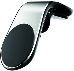 2GO CarClip Uchwyt pasywny Telefon komórkowy/Smartfon Czarny, Srebrny