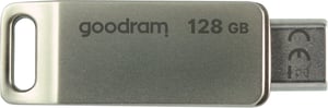 Goodram ODA3 USB-Stick 128 GB USB Typ A / USB Typ C 3.2 Gen 1 (3.1 Gen 1) Silber