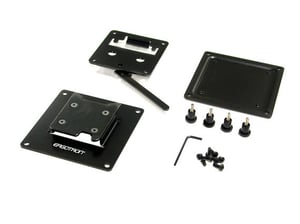 Ergotron FX30 Fixed Wall Mount 68,6 cm (27") Ściana Czarny