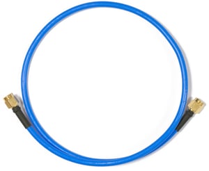Mikrotik Flex-Guide Koaxialkabel 0,5 m RPSMA Blau