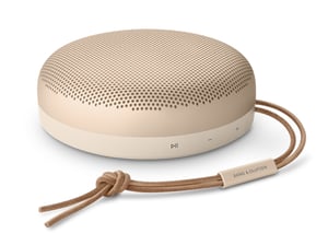 Bang & Olufsen Beosound A1 2. Generation – tragbarer Mono-Lautsprecher, Gold, 60 W