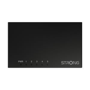 Strong SW5000M Gigabit-Ethernet-Netzwerk-Switch (10/100/1000) Schwarz