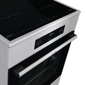 Gorenje GEIT6C60XPG Kuchenka wolnostojąca Prąd elektryczny Płyta indukcyjna strefowa Stal nierdzewna