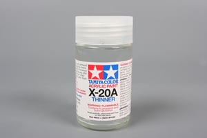 Tamiya X-20A farba akrylowa 46 ml Przezroczysty Butelka