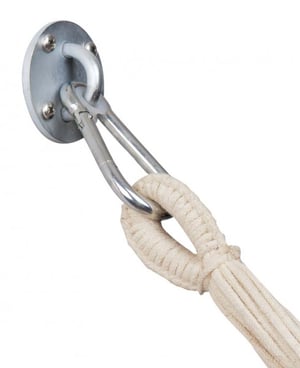 AMAZONAS AZ-3016000 Hammock Accessory Hanging Kit Silver Galvanized Steel, Nylon 200 kg
