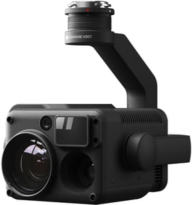 DJI Zenmuse H20T kamera med bildstabilisator, 4K Ultra HD, 20 MP, svart