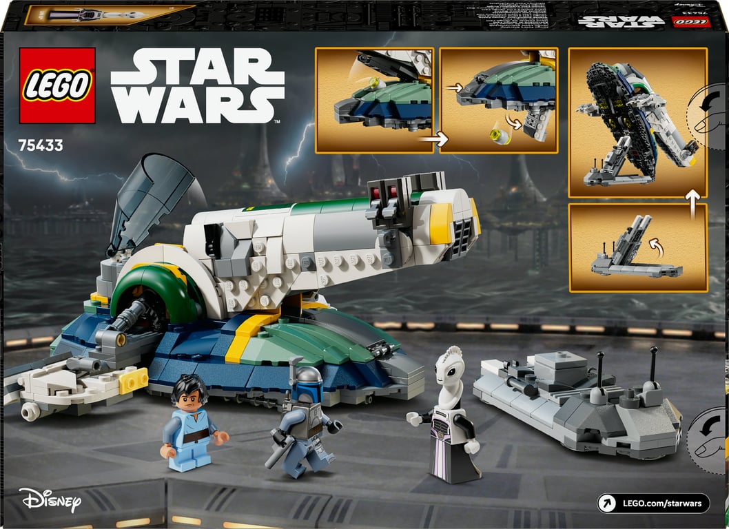 фото Блоковий конструктор LEGO Star Wars Зореліт Джанго Фетта (75433)