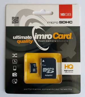 IMRO 4/16G ADP pamięć flash 16 GB MicroSDHC Klasa 4