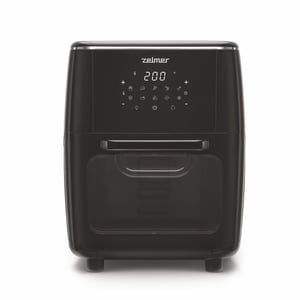 Zelmer ZAF7120 Deep Fryer, Single-Basket, 12 L, Standalone, 1700 W, Low-Fat Deep Fryer, Black