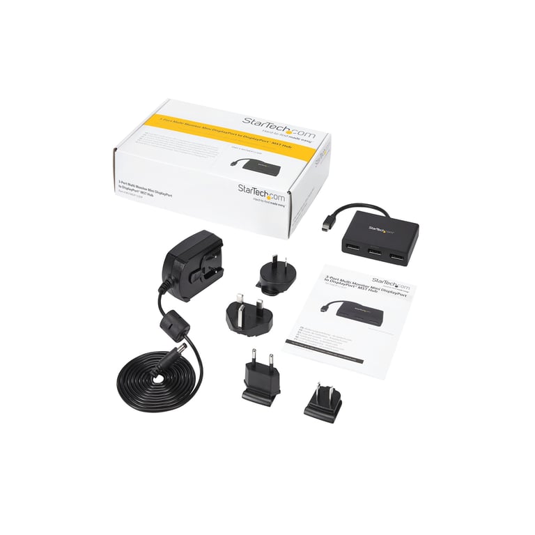 StarTech MSTMDP123DP rozgałęziacz telewizyjny Mini DisplayPort 3x DisplayPort