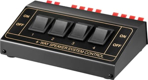 Goobay 11934 Audio Switch, Black