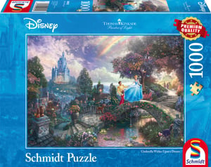 Schmidt Spiele Disney Cinderella 1,000-Piece Jigsaw Puzzle. Cartoons