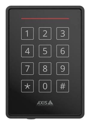 Axis A4131-E Podstawowy czytnik kontroli dostępu Czarny