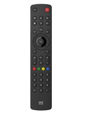 One For All Basic URC 1210 Remote Control Infrared TV Press the buttons