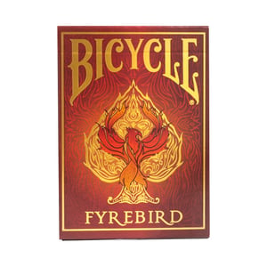 Bicycle Fyrebird Playing Cards, 56-card deck