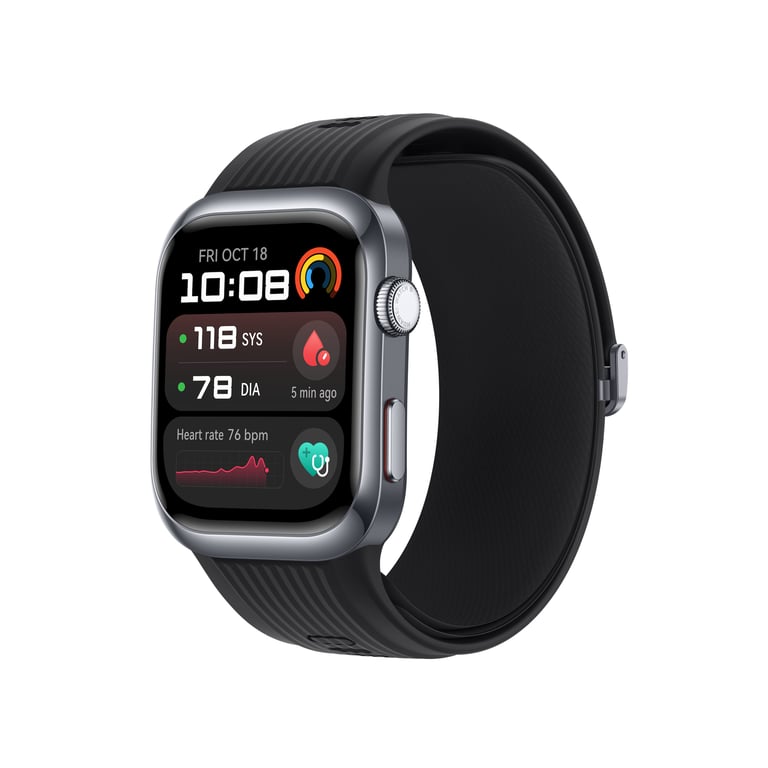 фото Смарт-годинник Huawei Watch D2 38 mm Steel Black (55020DAC)