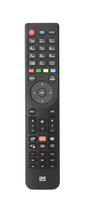 One For All TV Replacement Remotes URC 1918 pilot Podczerwień Naciśnij przyciski