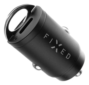 FIXED FIXCC30M-CC-BK ładowarka do urządzeń przenośnych Laptop, Smartfon, Tablet Czarny Zapalniczka Szybkie ładowanie Automatyczna