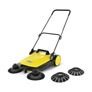Kärcher S 4 Twin 2-i-1 elektrisk borste Svart, Gul