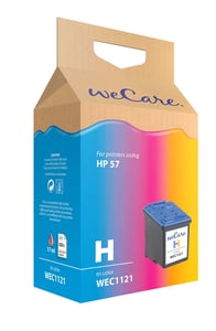 Wecare WEC1121 bläckpatron 1 st. Cyan, Magenta, Gul