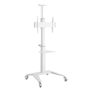 Techly ICA-TR48W multimediaställ, vitt, platt panel, multimediekort