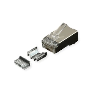 ROLINE 21.17.3099 RJ-45-Stecker, silberfarben