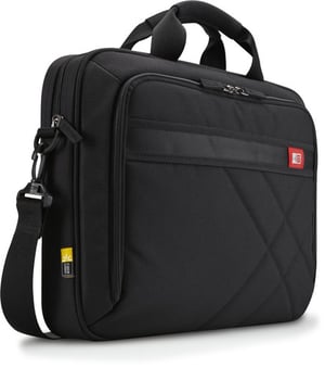 Case Logic DLC-117 Black 43.9 cm (17.3") Messenger Bag Case, Black