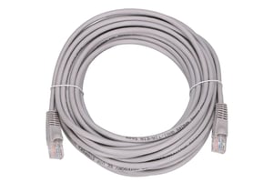 Extralink Cat.5e UTP LAN Patch Cord, 10 m, Copper, Twisted-Pair Network Cable