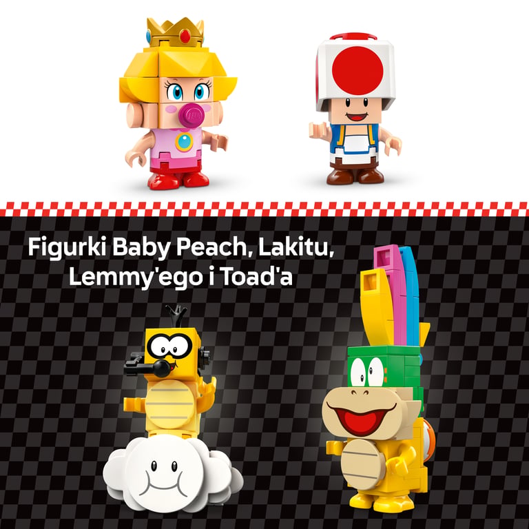 LEGO Super Mario Mario Kart™ – Zestaw Baby Peach i Grand Prix