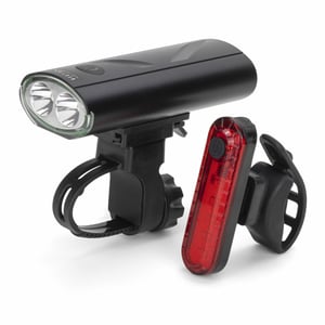 Montis Zestaw akumulatorowych lampek rowerowych LED MT107 Oświetlenie tylne + przednie (zestaw) 270 lm