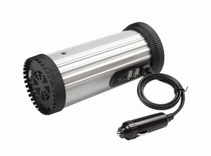 Gembird EG-PWC150-01 Power Adapter/Inverter, Automatic, 150 W, Black, Gray