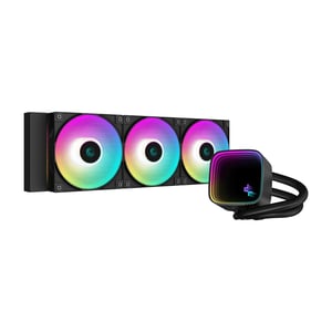 DeepCool LS720 SE All-in-one-vätskekylare för processor, 12 cm, svart, 1 st.