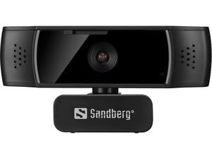 Sandberg 134-38 webbkamera 2,07 MP 1920 x 1080 px USB 2.0 Svart