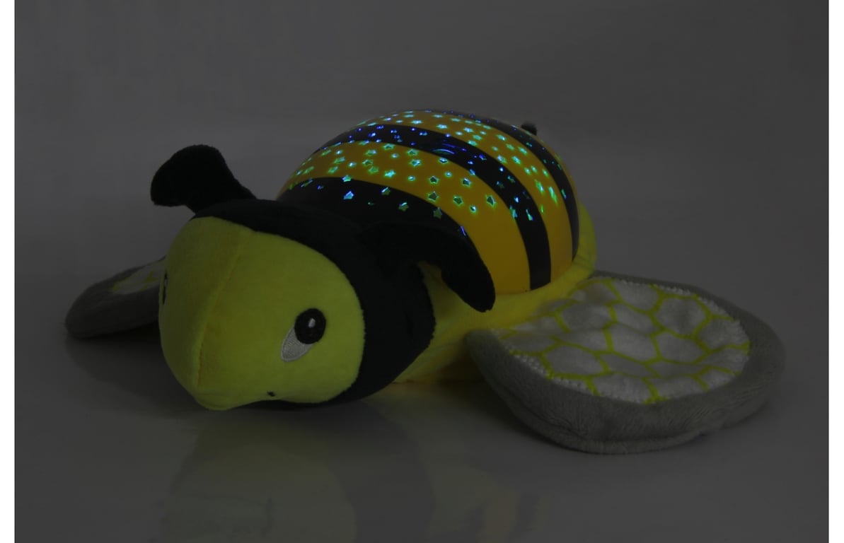 Jamara Dreamy Bee nocna lampka dziecięca Wolnostojący Czarny, Żółty LED