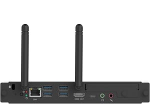 iiyama OPC51103BC PC/Workstation Intel® Core™ i5 i5-1135G7 8 GB DDR4-SDRAM 256 GB SSD Windows 10 IoT Enterprise Mini-PC Schwarz