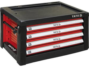 Yato YT-09152 Tool Case, Black ABS, Steel