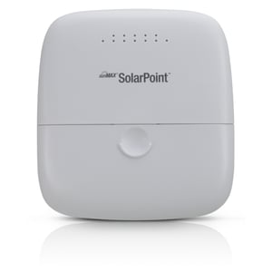 Ubiquiti SunMAX SolarPoint Fast-Ethernet-WLAN-Router, ein Frequenzband (2,4 GHz), weiß