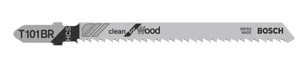 Bosch T 101 BR Jigsaw Blade, High-Carbon Steel (HCS), 3-pack