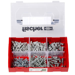 Fischer FIXtainer - Hält-Alles-Box 50 szt. Kotwa rozprężna
