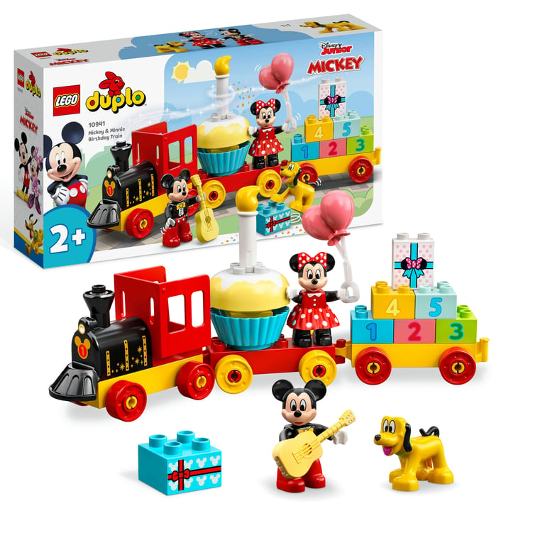 LEGO DUPLO Disney Urodzinowy pociąg myszek Miki i Minnie