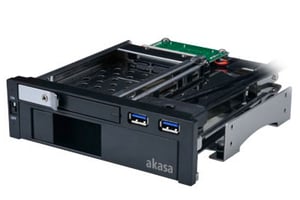 Akasa AK-IEN-01 Laufwerksschacht 2,5/3,5" Schwarz