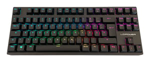 LC-Power LC-KEY-MECH-2-RGB-C-W klawiatura Gaming USB + RF Wireless + Bluetooth QWERTZ Niemiecki Czarny