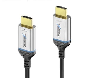 FiberX FX-I380-020 kabel HDMI 20 m HDMI Typu A (Standard) Czarny