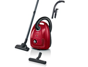 Bosch Serie 4 BGD38RD1H odkurzacz 4 l Bęben próżniowy Suchy 600 W Worek na kurz