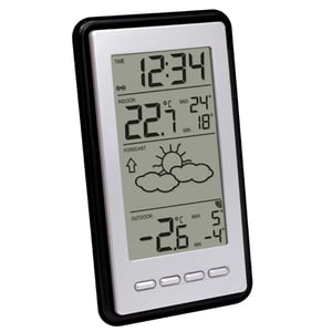 Technoline WS 9130-IT cyfrowa stacja meteorologiczna Czarny, Srebrny