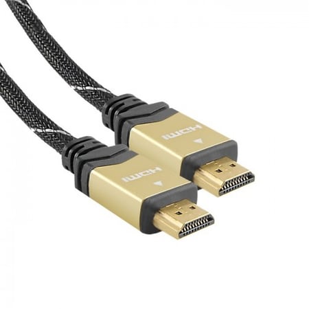 Qoltec HDMI A - HDMI A 5 m kabel HDMI HDMI Typu A (Standard) Czarny, Złoto