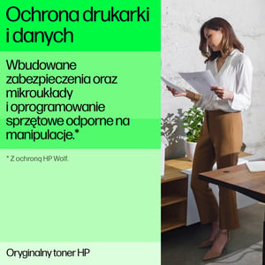 HP Oryginalny wkład z czarnym tonerem 206A LaserJet