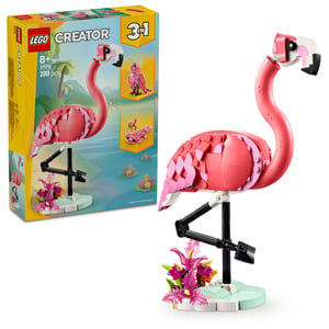 LEGO Creator Dzikie zwierzęta: różowy flaming